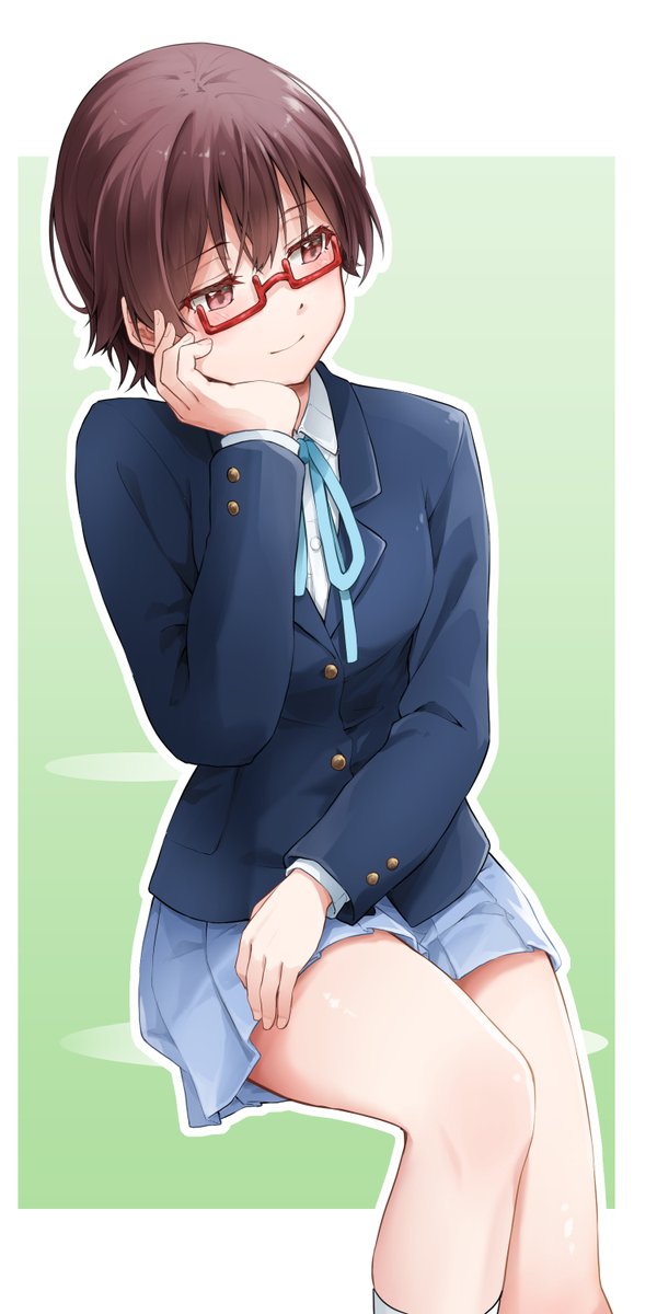 真鍋和 「描きたくなったので和ちゃん 誕生日おめでとう」|鍵穴のイラスト