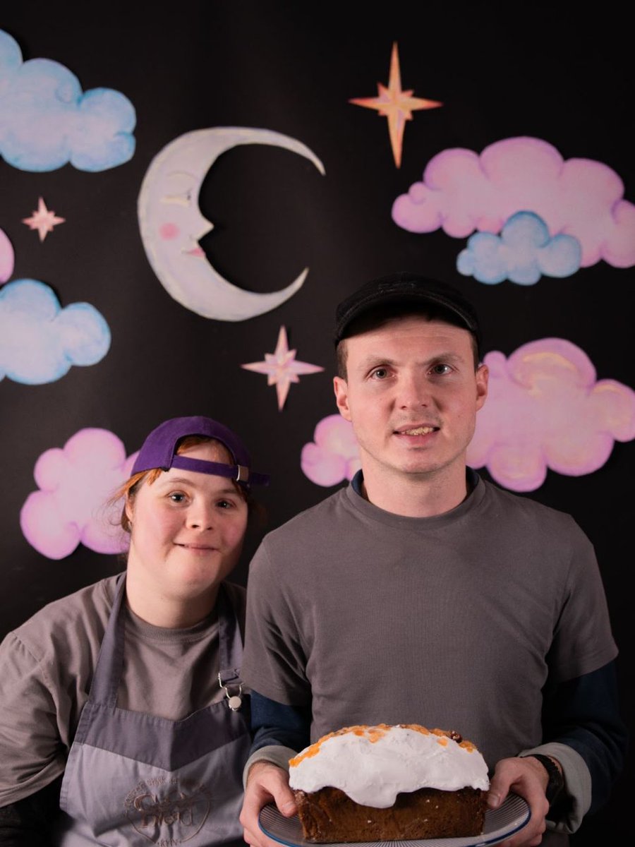 In the photo: Natasha and Kostya, our bakers at Good People. There are very few places like this on Ukraine – spaces where they have the opportunity to work, grow and feel truly needed. We keep going thanks to your support. Support our project: 
paypal.com/donate/?hosted…