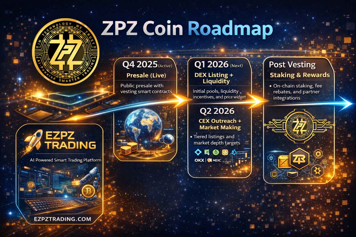 AmazonBook4's tweet photo. Utility-first crypto isn’t dead — ZPZ proves it.
@zpzcoin | https://t.co/S30QNNFASM
#ZPZcoin #ZPZ https://t.co/Ks5qyYG1b6