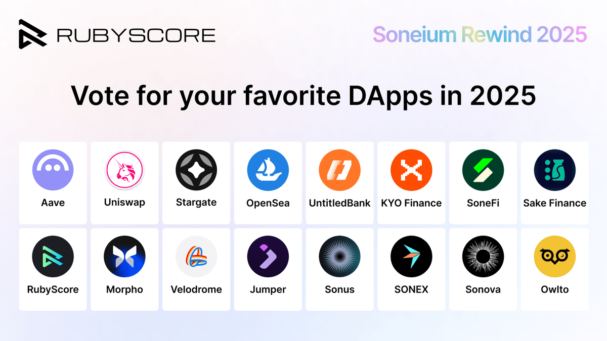 Soneium 💿 tweet media