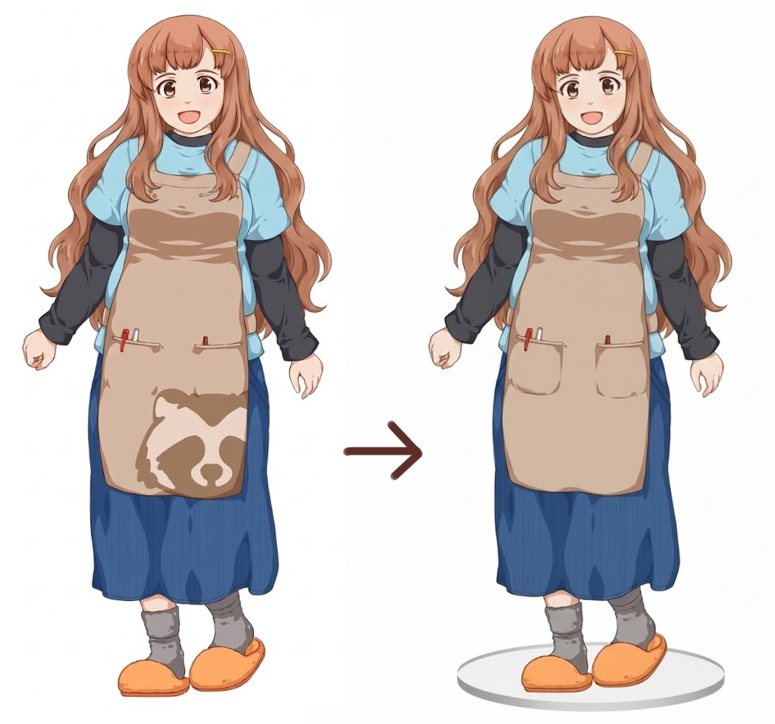 自分のキャラでGeminiの性能を試してみてたけど、proモードがデータ量上限になった後、高速モードで「フィギュア風」にしてもらったらこうなってちょっと笑ってしまった。頭いいなお前… 