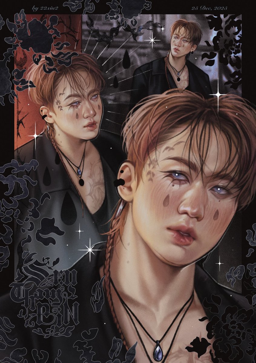 22xiu2's tweet image. ☆. 🥀 my muse ｡･:*:･ﾟ’☆

#straykids #changbin