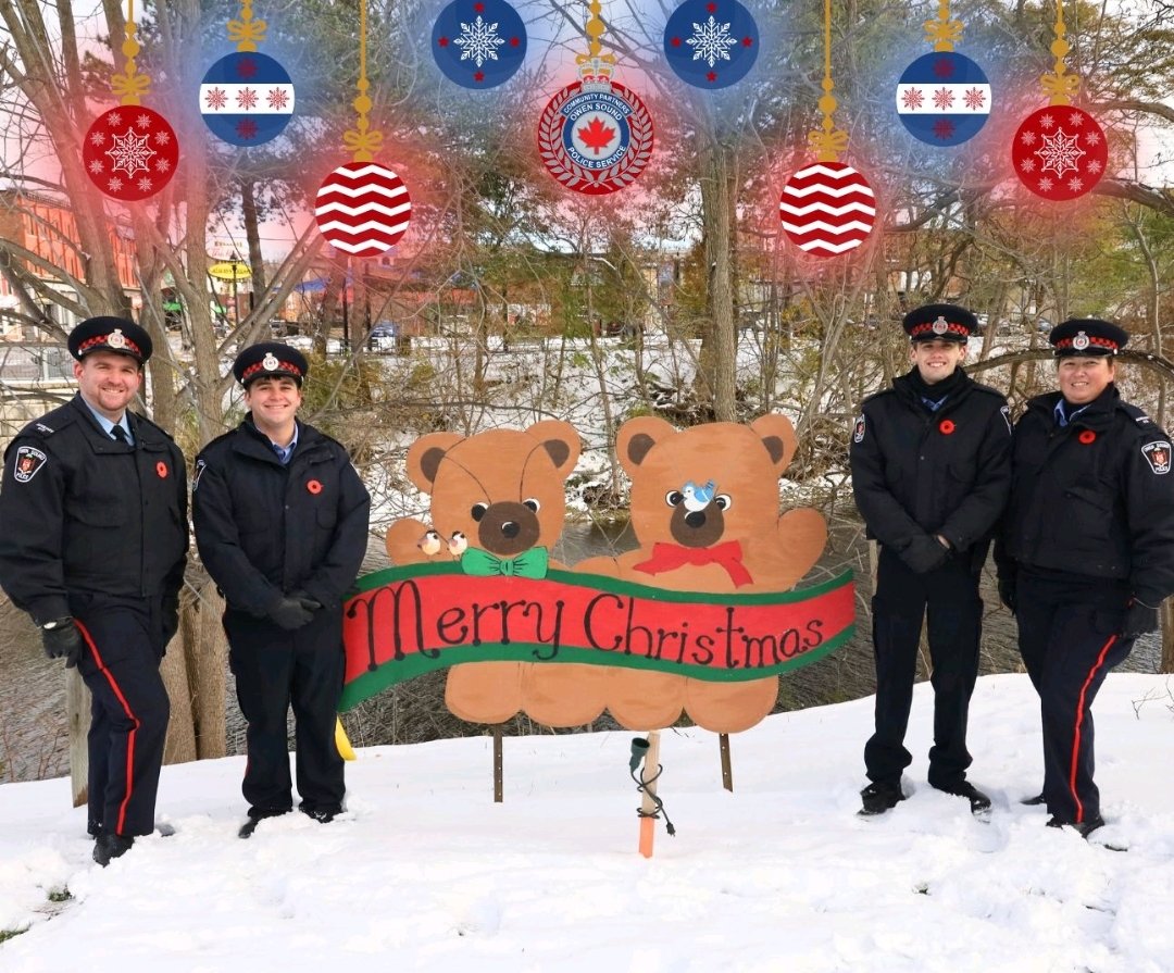 Wishing our community a very Merry Christmas. Thank you to all the emergency service workers working this holiday season to keep our community safe. #CommunityPartners