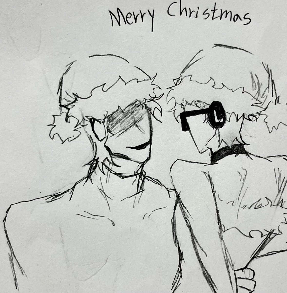 forselken0's tweet image. 그려놓고 올리는 건 까먹었다😦💦
#doublefedora