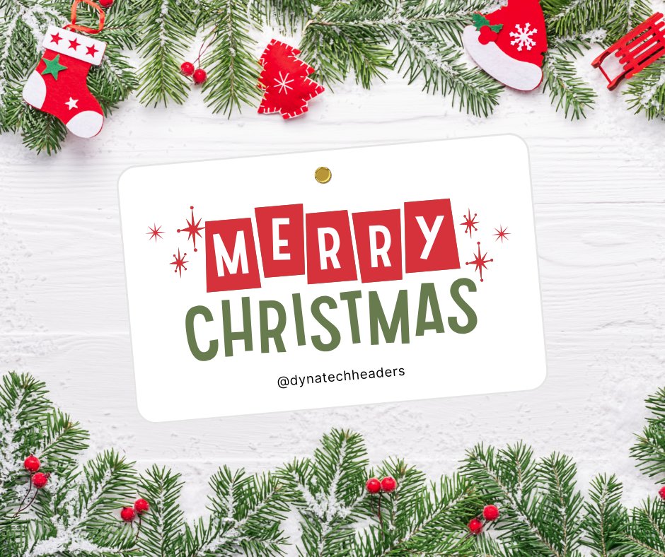 dynatechheaders's tweet photo. Merry Christmas from all of us at Dynatech Headers! https://t.co/auHIKFMWVd