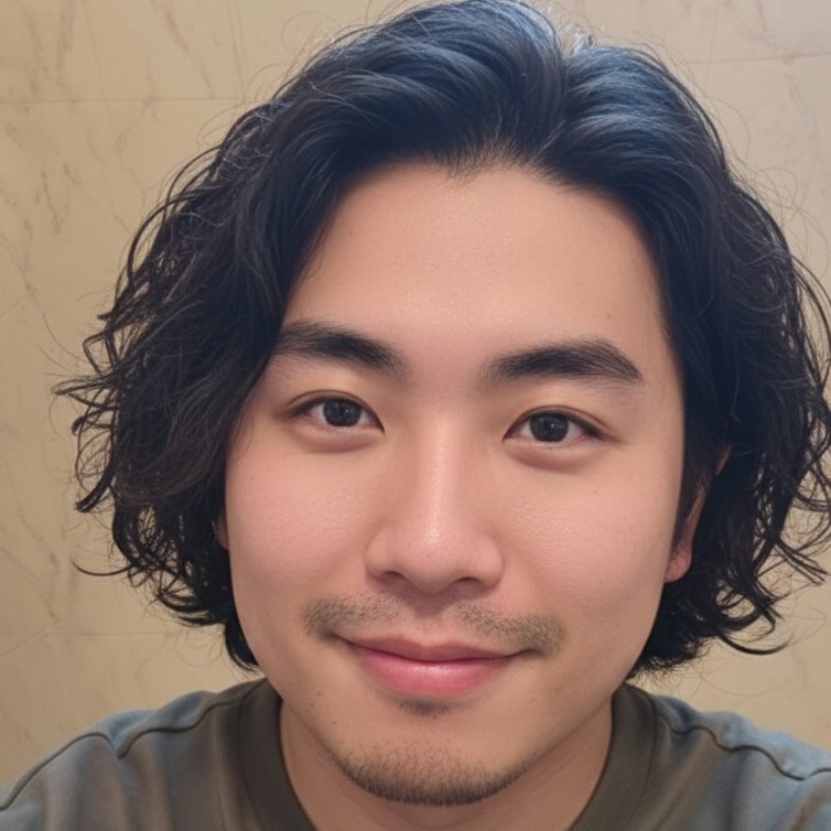 marldear0912's tweet image. 自撮りをAIに男性化してもらうと、けっこー好みなタイプになると聞いてGeminiに男性化してもらた

うん...悪くないぞッww

ChatGPTにも同じ写真でお願いしたけど、元が消し去られて
なんつーか...いかにも感がw

Geminiの方、しばらくアイコンにしてみよかなww