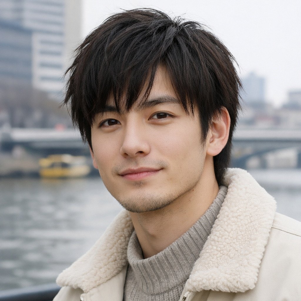 marldear0912's tweet image. 自撮りをAIに男性化してもらうと、けっこー好みなタイプになると聞いてGeminiに男性化してもらた

うん...悪くないぞッww

ChatGPTにも同じ写真でお願いしたけど、元が消し去られて
なんつーか...いかにも感がw

Geminiの方、しばらくアイコンにしてみよかなww