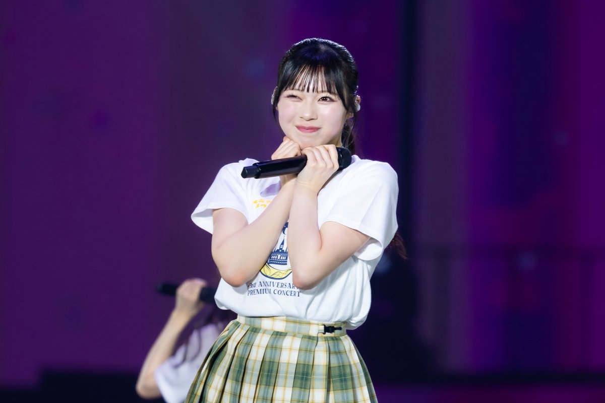 結香ちゃんの激レアウインク😉 @murayama_yuuka #村山結香