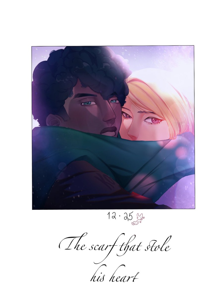 ssbayoyo's tweet photo. MERRY CHRISTMAS EVERYONE! 
enjoy koko and zak being squishy goobers.
#closeproximity #oc #MerryChristmas 
(1/6) https://t.co/0TlINKmZLL