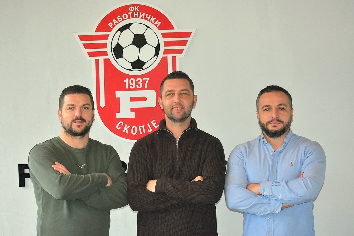 🔴⚪️ Муарем Муарем е именуван за нов шеф на стручниот штаб на ФК Работнички 

Добредојде!

🔴⚪️ Muarem Muarem is the new head coach of FC Rabotnicki 

Welcome!

#fcrabotnicki