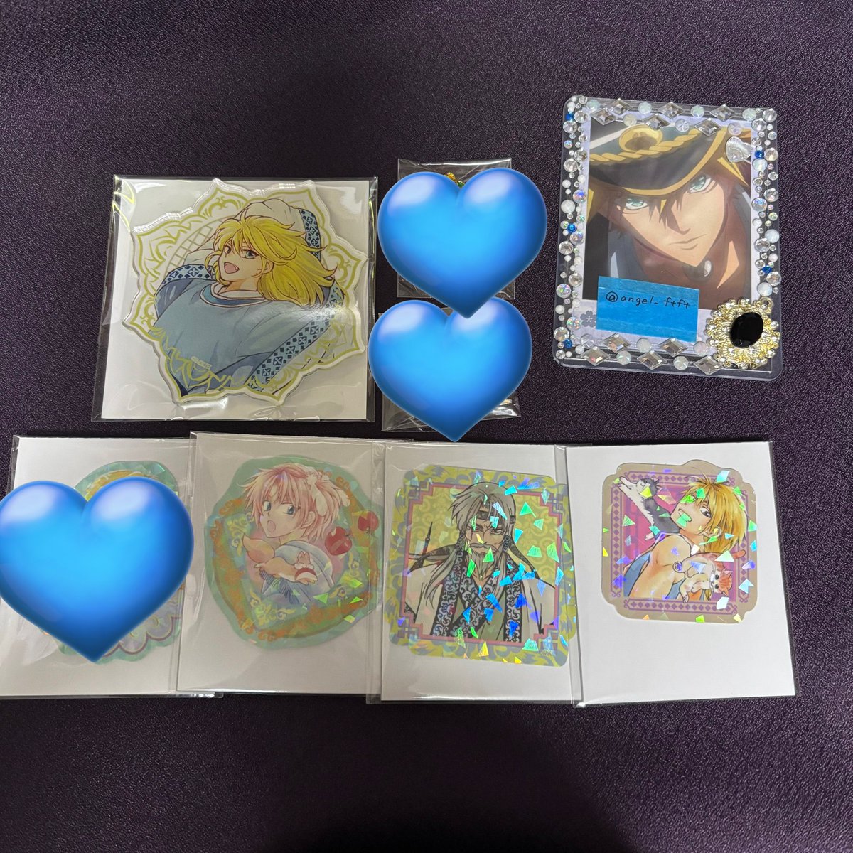 angel_ftft's tweet photo. 【交換・譲渡】暁のヨナ 大原画展 原画展 アクリルチャーム コースター ステッカー

譲→シンア、ゼノ、ユン、ムンドク、アルギラ 

求→ヨナ ハク プッキュー ホーちゃん 、定価+送料

郵送のみ。よろしくお願い致します。 https://t.co/NjpJIw2Ijo