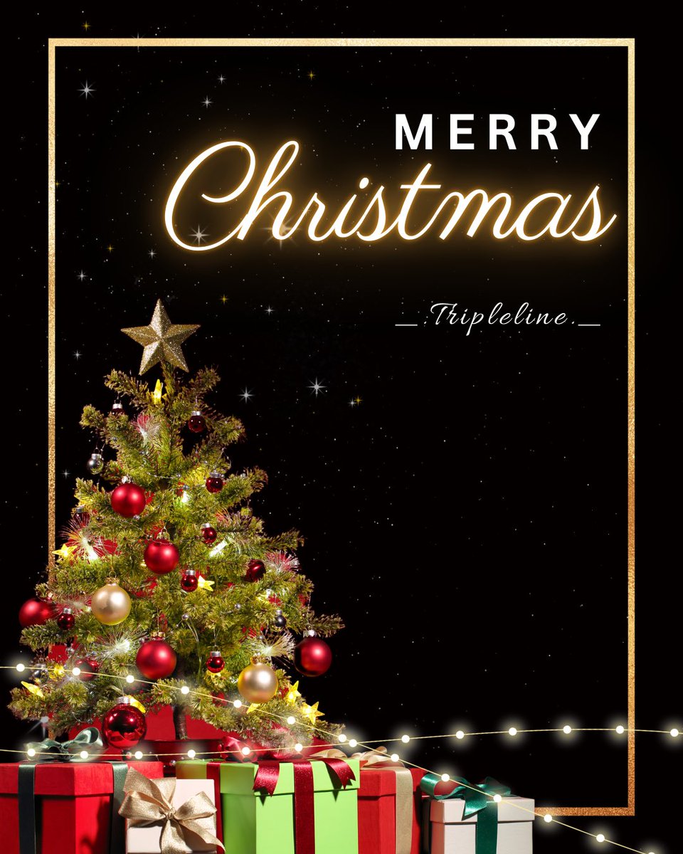 Merry Christmas from the Tripleline family! 🎄✨
To everyone who’s been part of our journey this year, from the pop-ups to the streets, we appreciate the love and support. May your day be filled with good vibes &amp; great food🤍🖤
Stay safe and stay fly!🥂
#MerryChristmas #Christmas