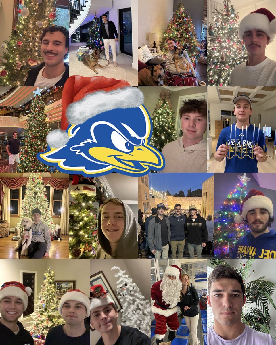 UDHockey's tweet photo. Happy Holidays from the Hensโค๏ธ
- Sending love to the Blue Hen community this holiday season, and wishing a Merry Christmas to those who are celebrating today! ๐๐๐ฏ๏ธโก๏ธ๐
๐ผ๐๐#UDMIH #UDpride #GoHens #HappyHolidays https://t.co/KiB3HGjXP9