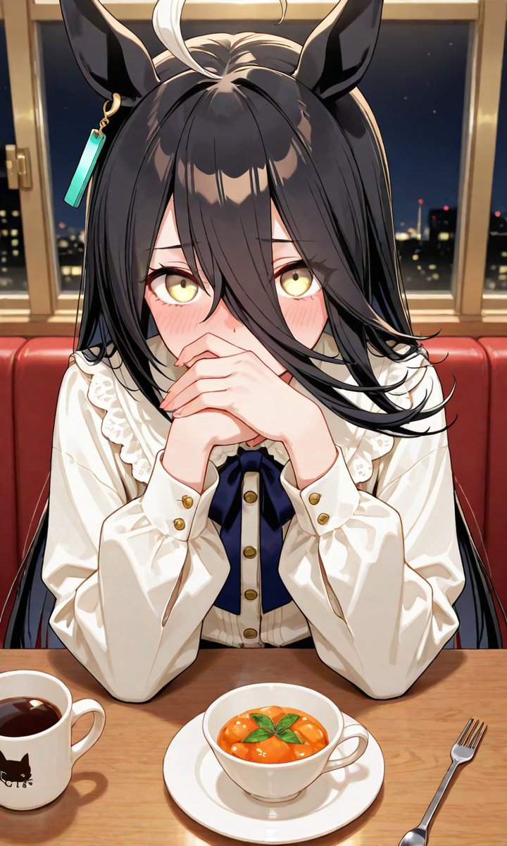 世にも有名なカフェとのクリスマスデートの一幕 「気づかれて……います