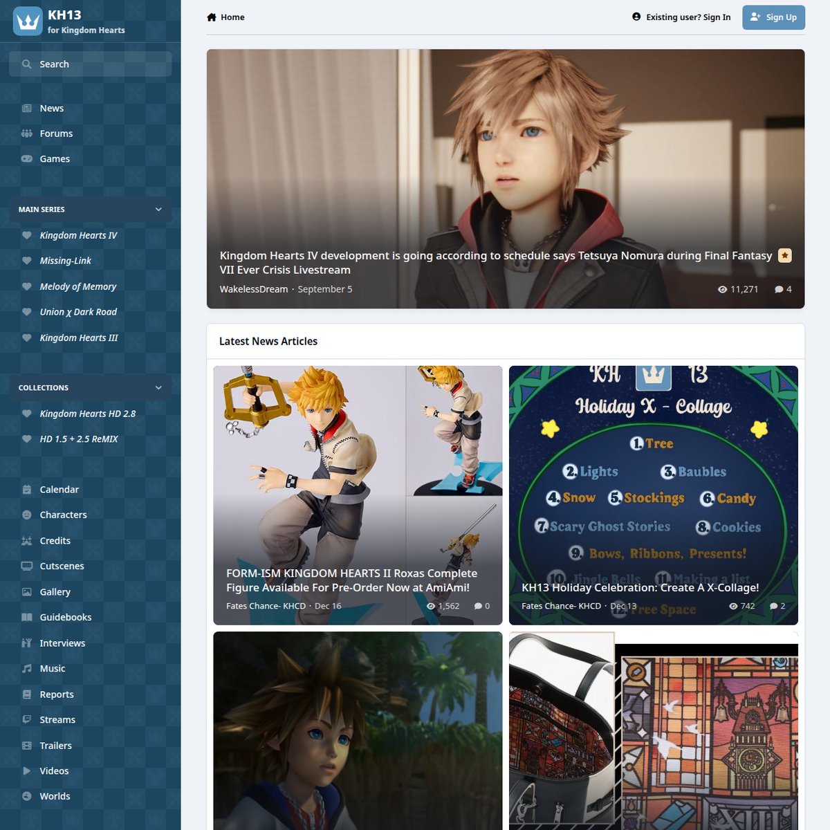 KH13 · for Kingdom Hearts tweet media