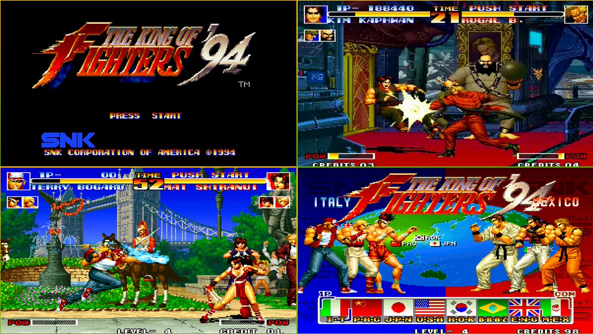 ╭🔰 The King of Fighters 94 ┆🇯🇵 ザ・キング・オブ・ファイターズ