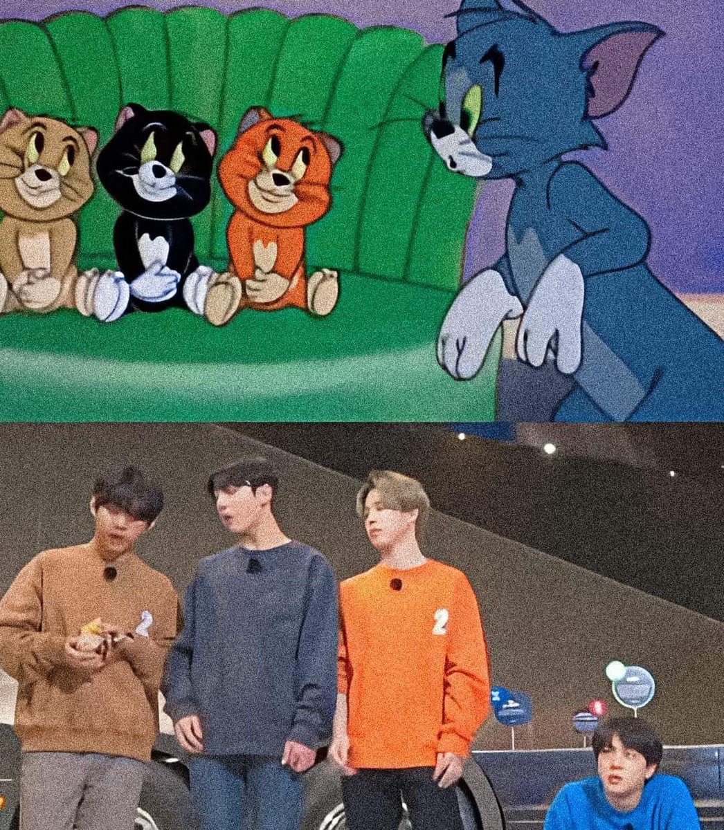 btsdaily77's tweet image. Why does it match perfectly, down to every single color? 😭