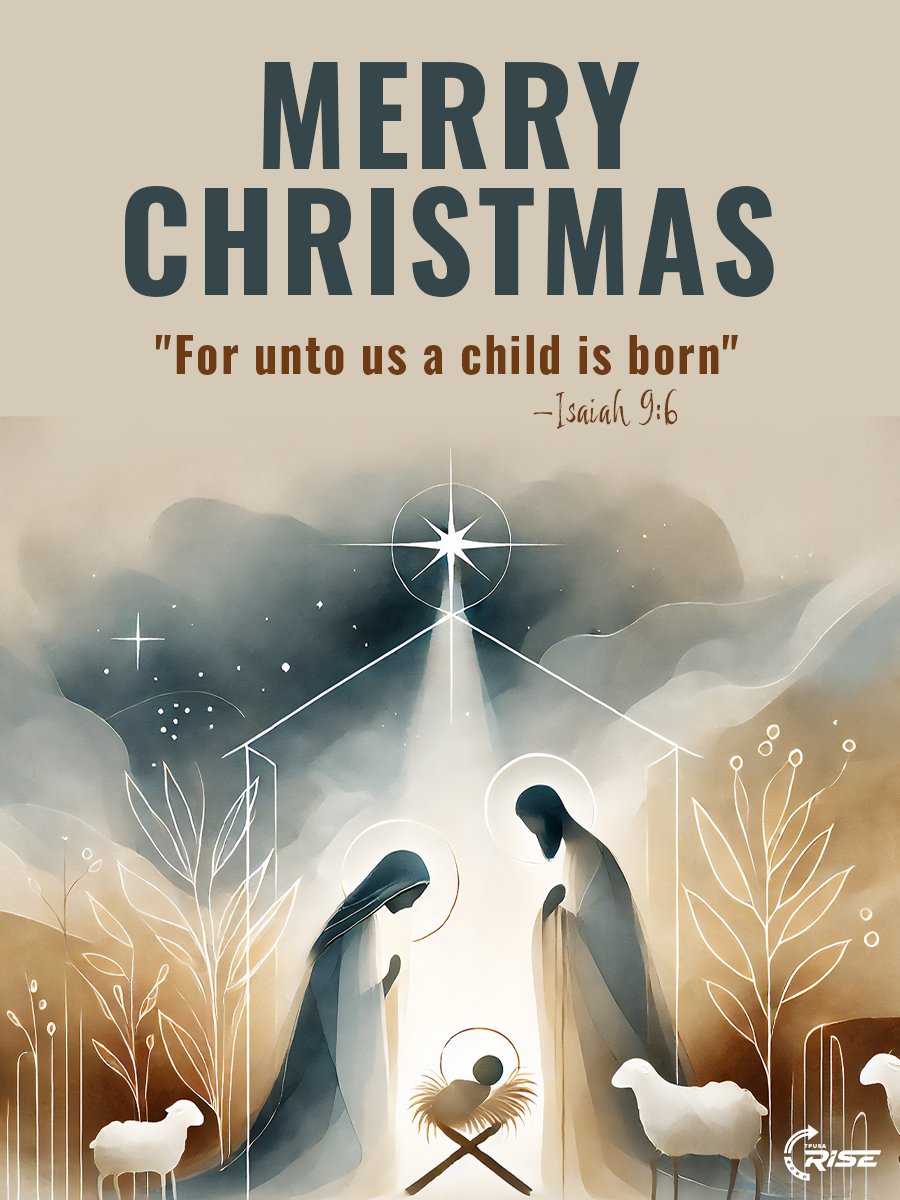 TPUSARISE's tweet image. Merry Christmas from TPUSA RISE. Glory to God for the gift of His Son!

#WeRISE