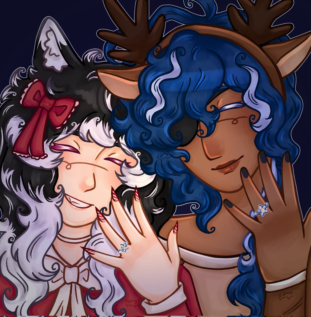 vampalberich's tweet image. merry christmas !! 🎄

#kaerett ♡ #yumetwt