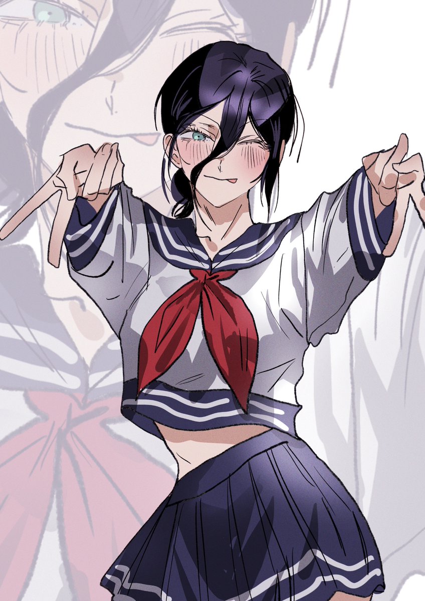 busuttt's tweet image. 우울해서레제그렸어