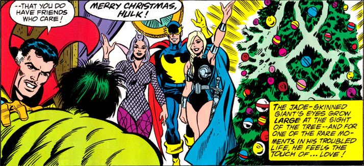 samuhalin's tweet image. Feliz navidad a todos mis Vishanti desde el Sanctum Sanctorum!
