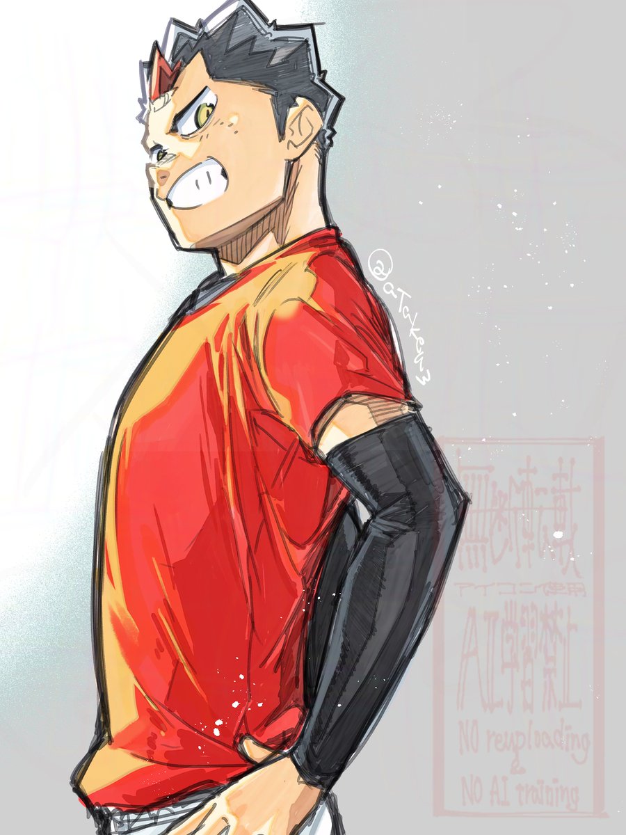 aTakea3's tweet image. いつのまにかB4サイズでやっていたくそ重かった水彩落書き