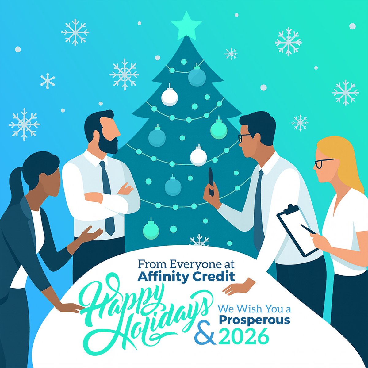 We’re proud to work alongside landlords and businesses across Alberta—handling difficult conversations with integrity, respect, and a relentless focus on results.

From all of us at Affinity,
Merry Christmas and best wishes for a successful New Year. 🎄✨