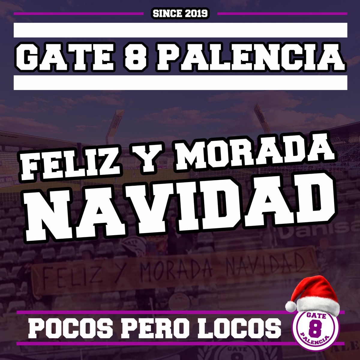Gate 8 Palencia

FELIZ Y MORADA NAVIDAD

<a href="/Gate8palencia/">Gate 8</a> <a href="/PalenciaCristo/">Palencia Cristo Atl.</a>
#SomosPalencia #PocosPeroLocos