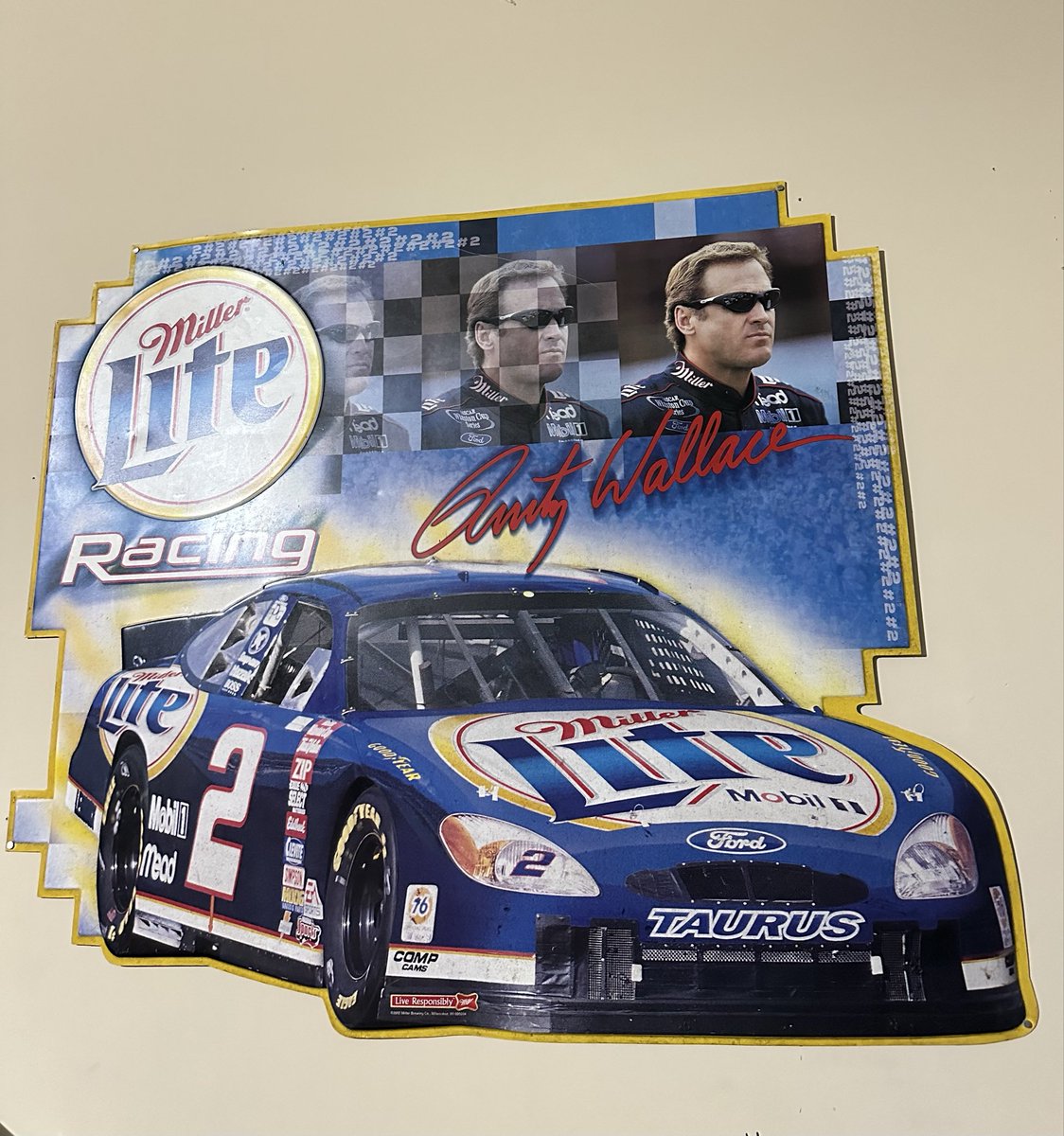 FailInspection's tweet image. Merry Christmas!! Here’s two collectibles I got at a festival in Texas during December. Technically they are Christmas decorations. 

#rustywallace #kaseykahne #nascarcollectibles #NASCAR