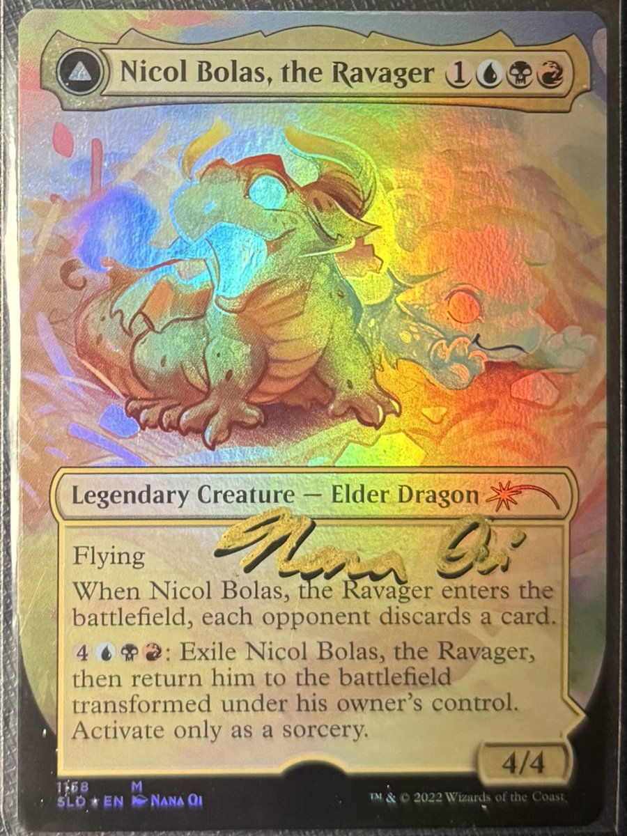 ニコルボーラス　アーティストプルーフ　foil版 ニコルボーラス アーティストプルーフ foil版 二コル・ボーラス マジ