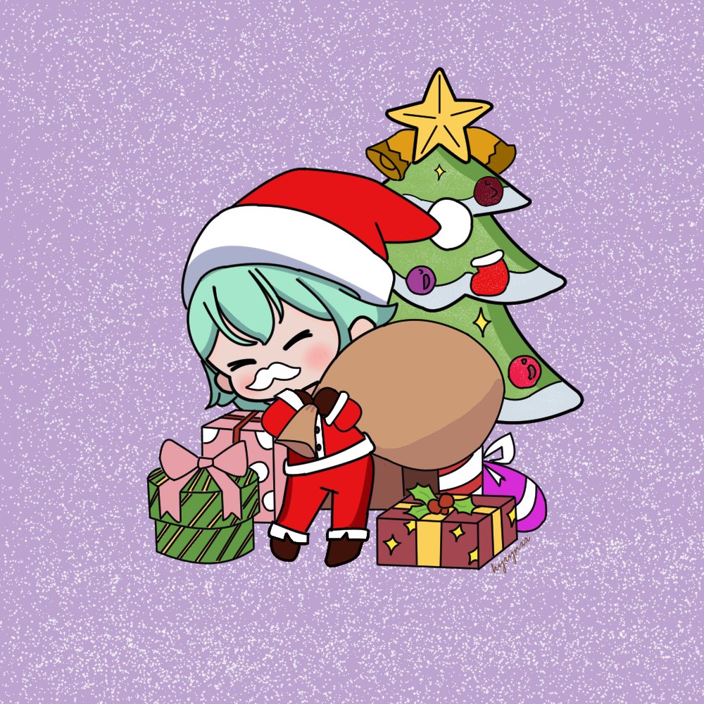 NasuVT's tweet image. 🎄Ho Ho Ho Merry Merry Christmas everyone. Lablablab 🎄

Thank you for the art @kyrynxx_