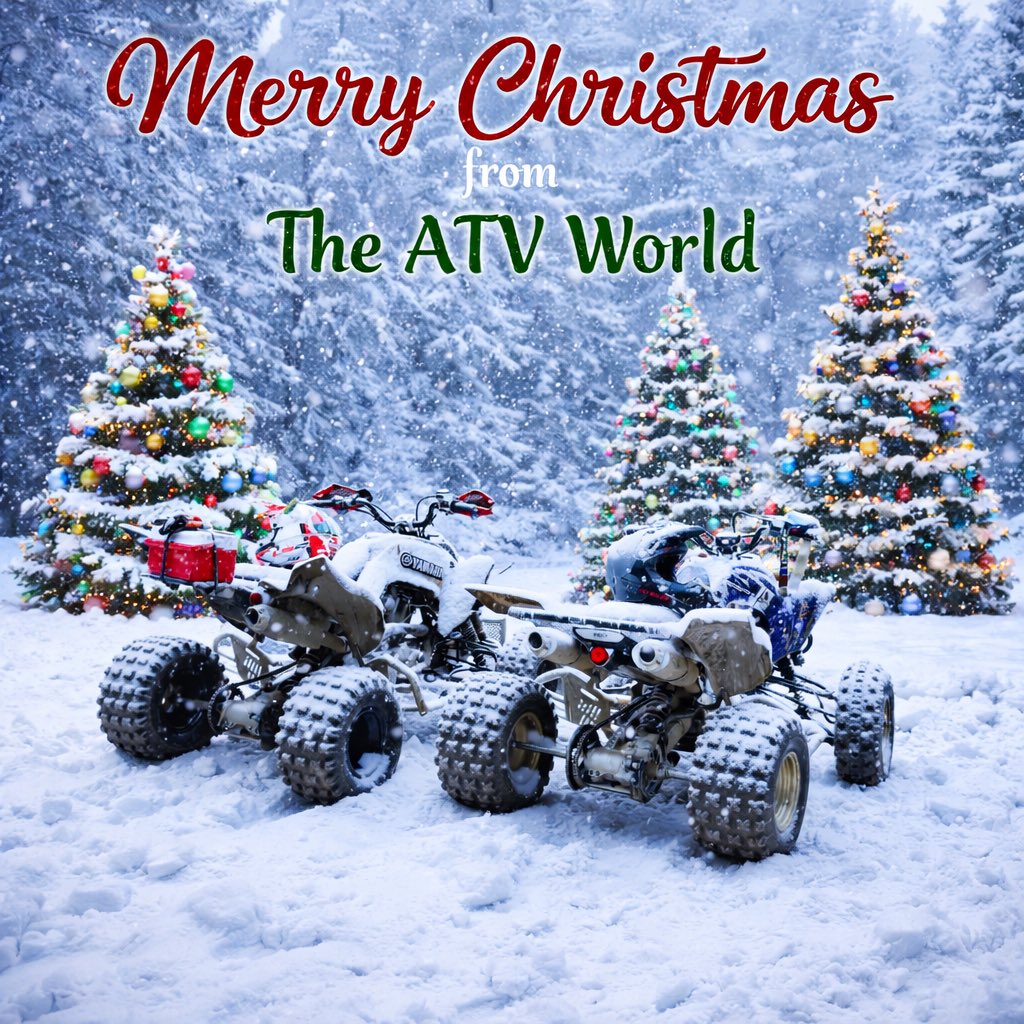 TheATVWorld's tweet photo. Merry Christmas everyone! https://t.co/SsTH48RncQ