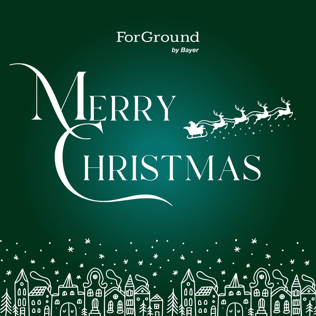 ForGround_Bayer's tweet image. ✨🎄 Wishing you and your loved ones a holiday filled with joy, peace, and cherished memories. Here’s to a wonderful Christmas and an exciting year ahead! 🎁 #MerryChristmas #ForGround