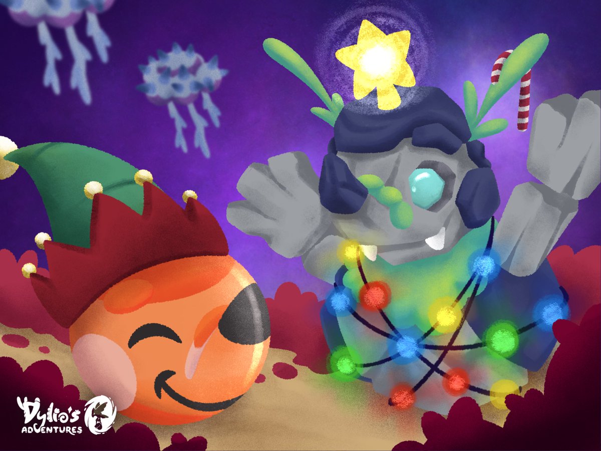 Dylio y el equipo de Lava Candy Games os deseamos Felices Fiestas!! 🎄🎁 

Dylio and the Lava Candy Games team wish you Happy Holidays!! 🎄🎁

#MerryChristmas #FelizNavidad #LavaCandyGames #DyliosAdventures