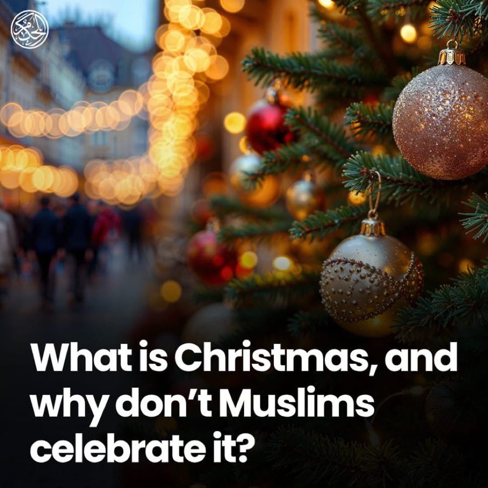 AlHakamWeekly's tweet image. 🎄 It’s the most wonderful time of the year, as they say. 

Lights glow across streets and shop windows. For many, Christmas arrives before its meaning is ever asked.

Amid the noise and colour, one question remains: What is Christmas really about?

Read below ⬇️