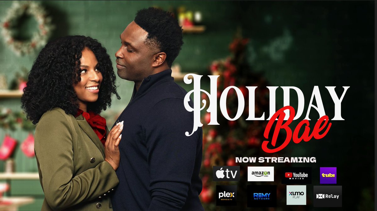 Merry Christmas from your favorite Holiday Bae!
Streaming Now on your favorite platform!!

Winner ANNOUNCED TONIGHT AT 8pm CST

Grab your Bae and watch Holiday Bae for Christmas!
#forthewyn #HolidayBae #christmas