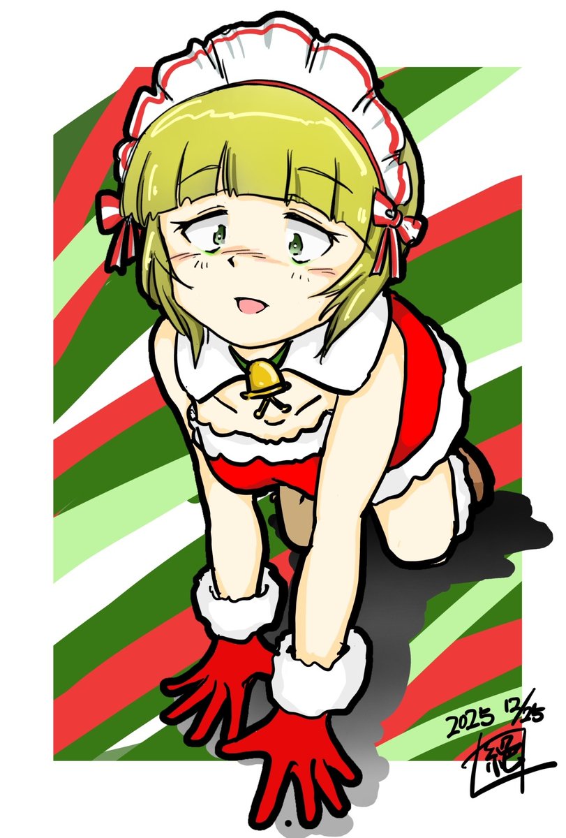#ガルパンクリスマスイラスト投稿企画
でもやっぱり今日はクリスマスだから…
サンタコスのカトちゃんに覆い被って欲しい訳で…
性夜ですからね…♥
サンタコスも似合うねぇ!
メリークリスマス♥ 