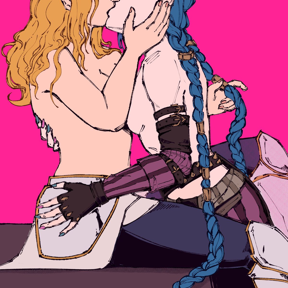 pov: they were caught under a mistletoe lol #lightcannon #Jinx #lux cr ironladders