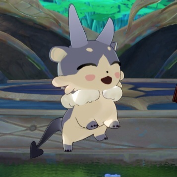 2DimensiMenfess's tweet image. “Awoo, awoo!” A (not so.) small, greyish chimaera tried to get your attention by hopping and babbling joyfully!

Greetings, !2DFess ▐  This cute creature is in need of playmates! Would you be so kind as to reply with your response (EN/INA)? Much obliged!