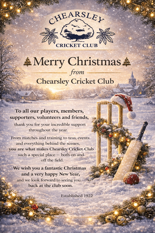 Chearsley CC tweet media