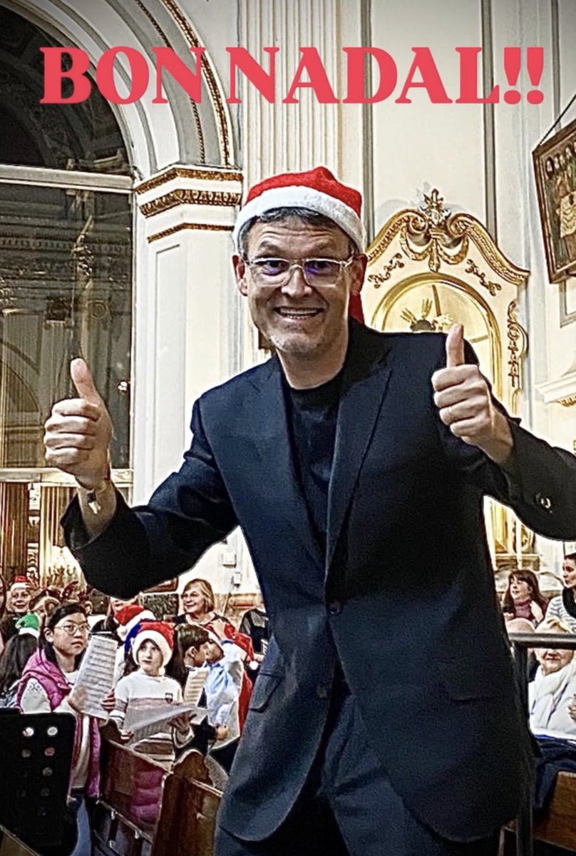 ildebass's tweet image. Os deseo una feliz Navidad y que disfrutéis especialmente de la familia.
BON NADAL!!