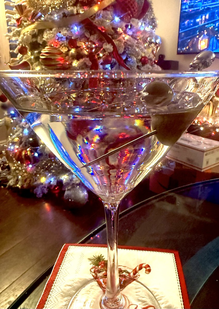 Merry Christmas!  🍸🎄