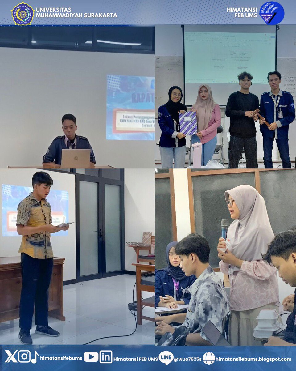 himatansiFEBUMS's tweet image. program kerja HIMATANSI FEB UMS di masa kepengurusan yang akan datang. ✨

#HIMATANSI2025
#SmartInAccounting
#SmartInLife
#RapatPlenoII