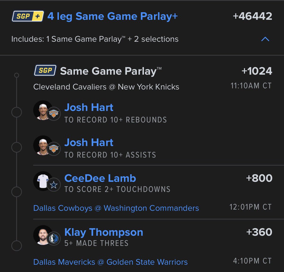 kwoooooooonn's tweet image. Merry Christmas 🫡

I took 8/8 CD 1 and Klay 4 also but this looks more fun