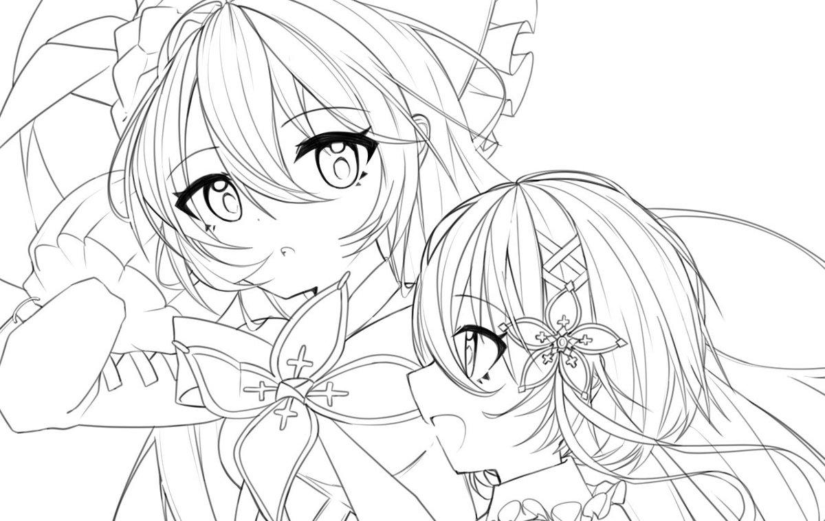 お絵描きも、してますよ😤💪
