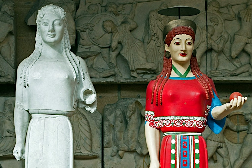 cmkosemen's tweet image. Don't like Nolan's bleached palette in his "Oddyssey". This culture gave us expressions like "the wine-dark sea" &amp;amp; "the rosy-fingered dawn". It doesn't deserve to have colours leeched away like this! Is this myopic Faustoid incapable of comprehending the Mediterranean mind?