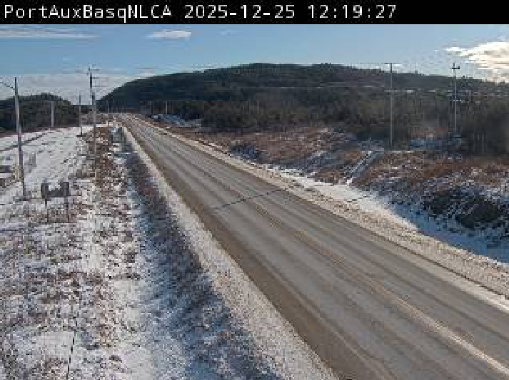 rcbstormpost's tweet photo. Some spots in #NLwx having a blue-sky Christmas. Decent hole in the cloud cover over southwestern Newfoundland, as well as from Makkovik to Cartwright in Labrador.

Remarkably low snow cover on the ground in #Cartwright for Dec 25. However, it appears that's about to change! https://t.co/uAcRujtIJt
