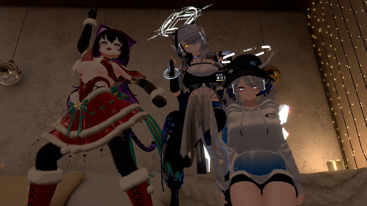 Yutchi_VRC's tweet image. あんまり写真撮れなかったけど良いクリスマスだったよ