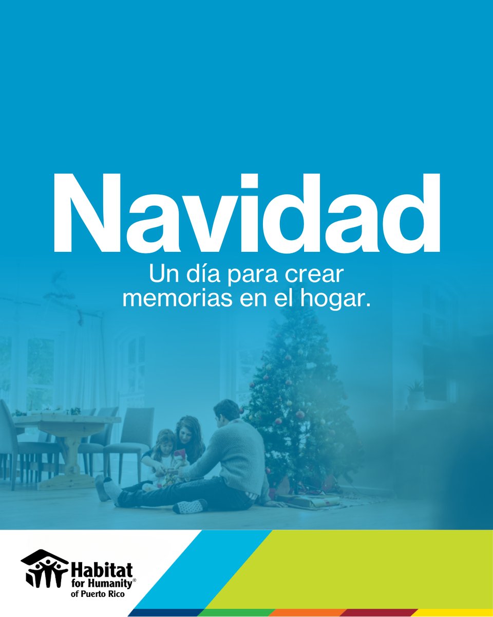 🎄🏡 La Navidad vive en los momentos que compartimos en el hogar.
..
Muchas felicidades a todos nuestros amigos. 
.. 
#HabitatPR