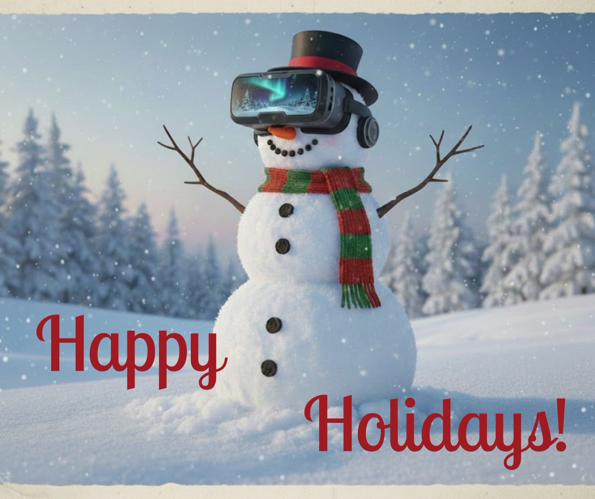The VRSim team wishes you a Happy Holiday season!
May the magic of the holidays bring you happiness and joy ✨